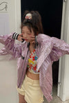 shushutong side slit shorts SS22TR01 naked